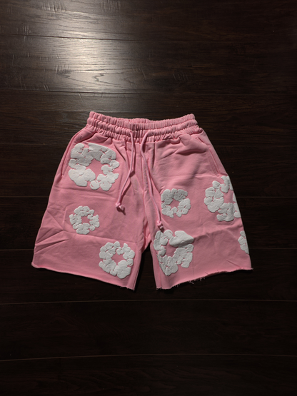 Denim Tears The Cotton Wreath Shorts Pink [NEW]