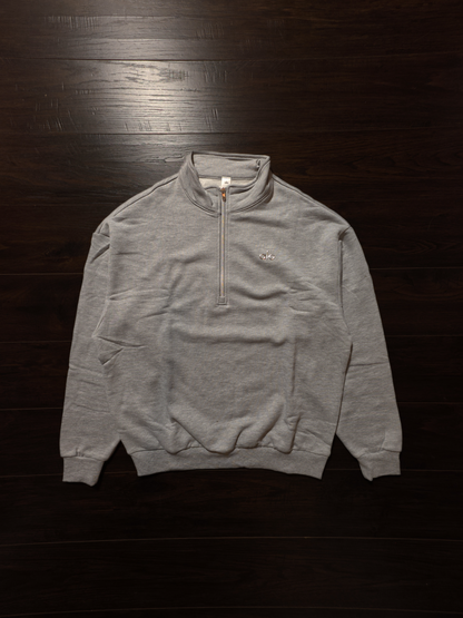 Alo Accolade 1/4 Zip Pullover - Athletic Heather Grey [NEW]