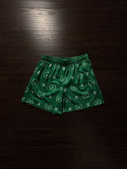 Bravest Studios Chanel Tennis Green Shorts [NEW]