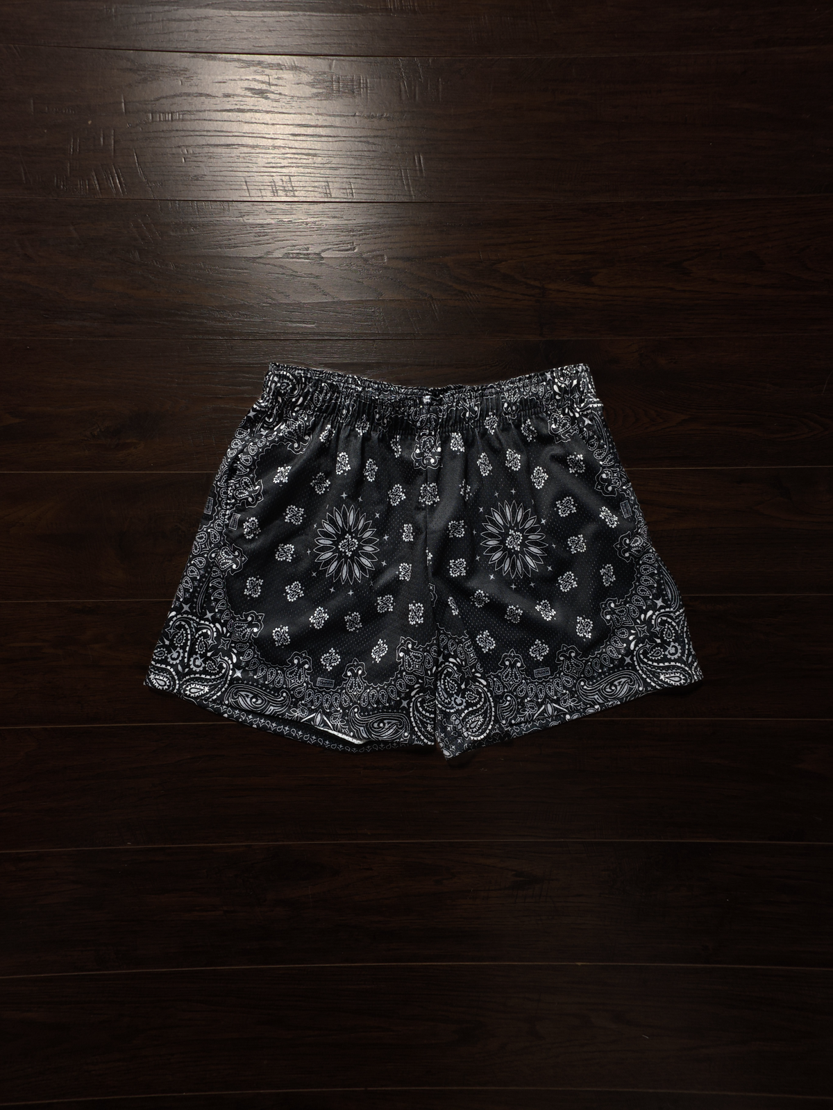 Bravest Studios Black Bandana Shorts [NEW]