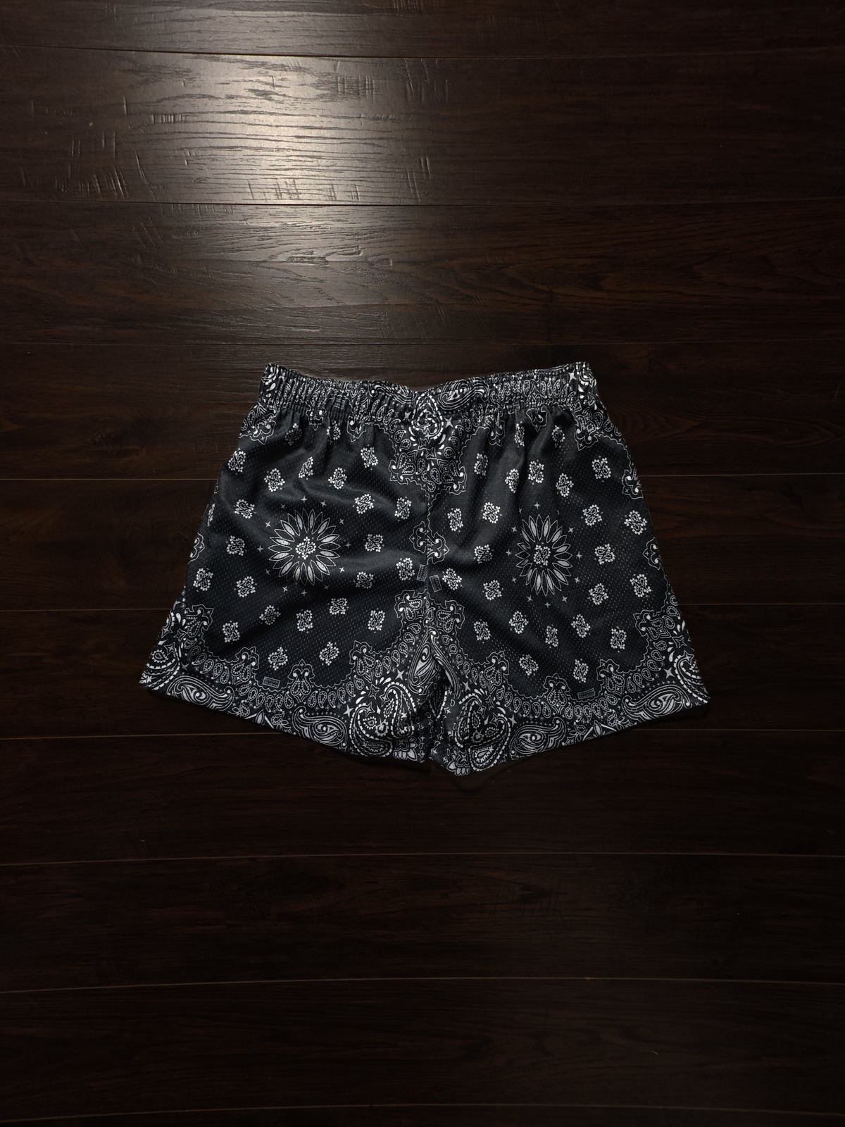 Bravest Studios Black Bandana Shorts [NEW]