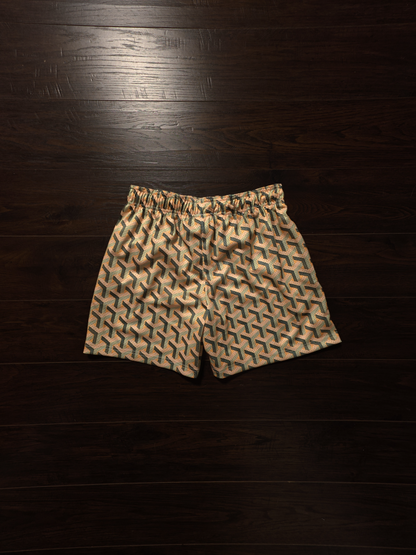Bravest Studios Orange Paris Shorts [NEW]