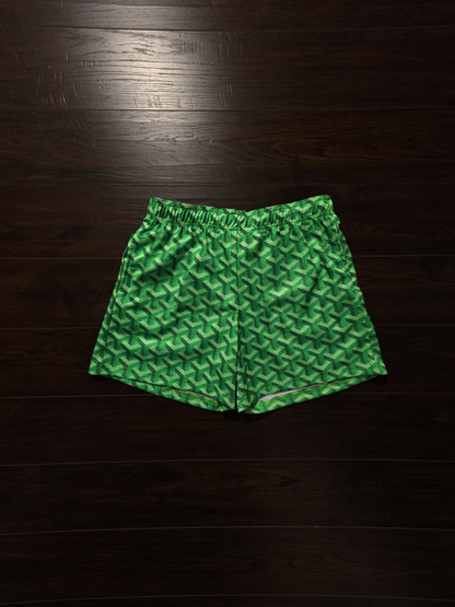 Bravest Studios Green Paris Shorts [NEW]