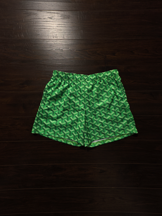 Bravest Studios Green Paris Shorts [NEW]