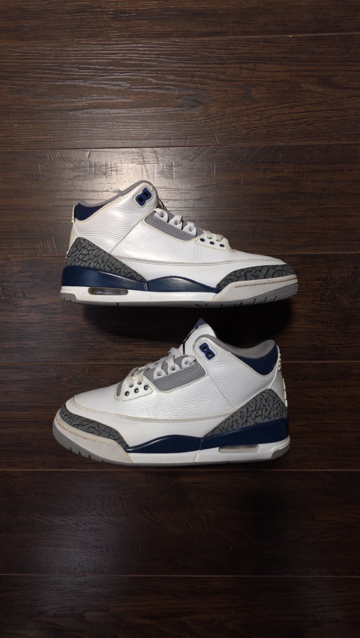 Jordan 3 Retro Midnight Navy [USED] - 9 M