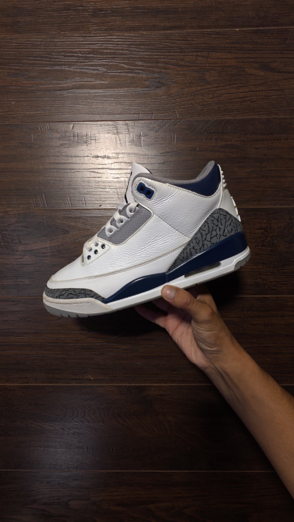 Jordan 3 Retro Midnight Navy [USED] - 9 M