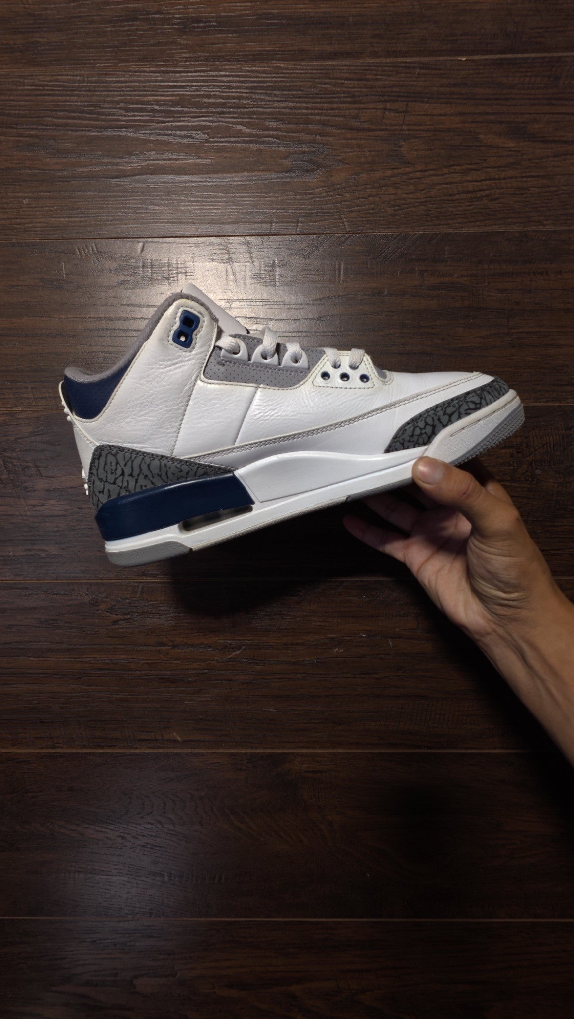 Jordan 3 Retro Midnight Navy [USED] - 9 M