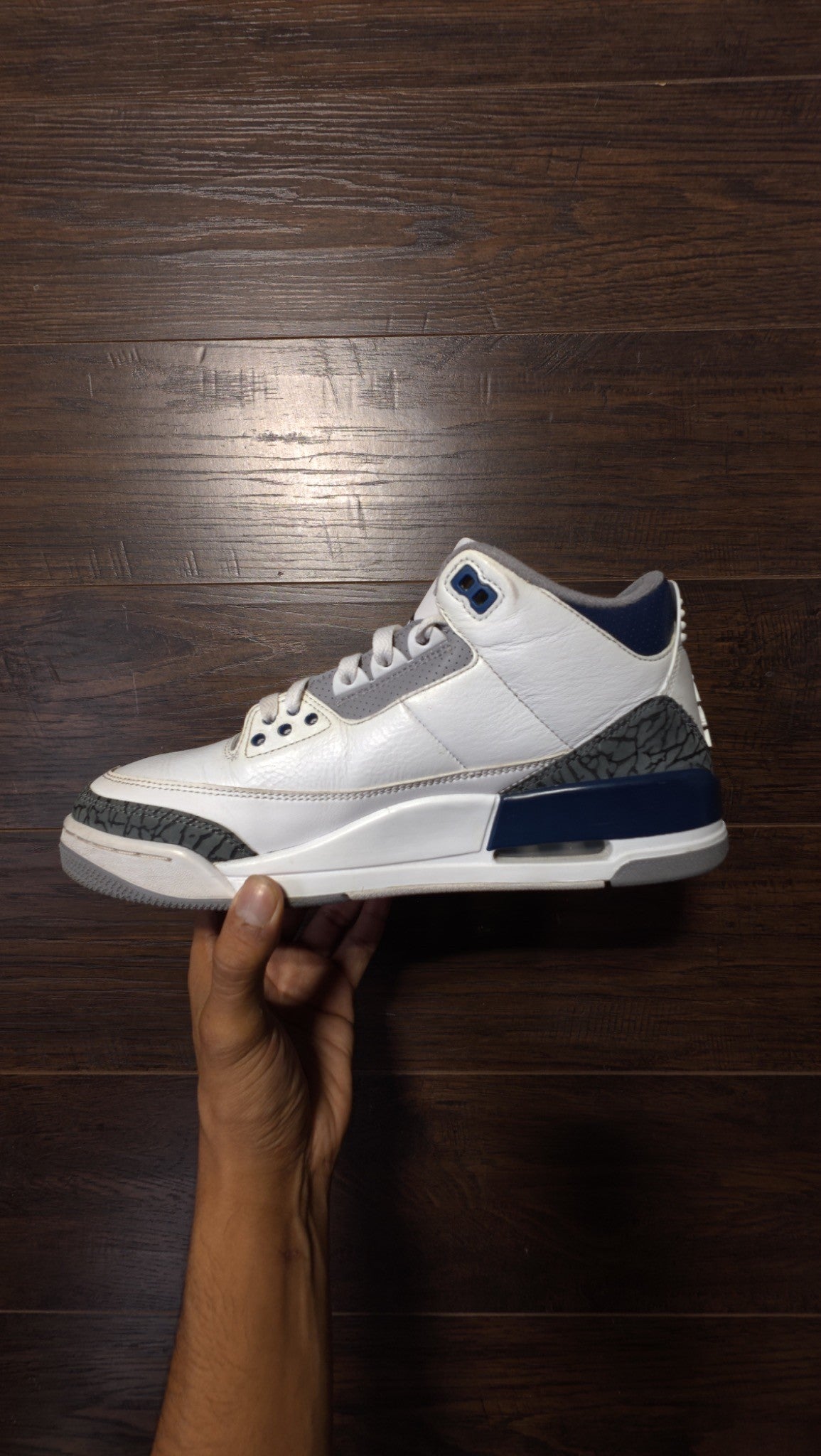 Jordan 3 Retro Midnight Navy [USED] - 9 M