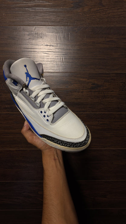 Jordan 3 Retro Racer Blue [USED] - 9 M