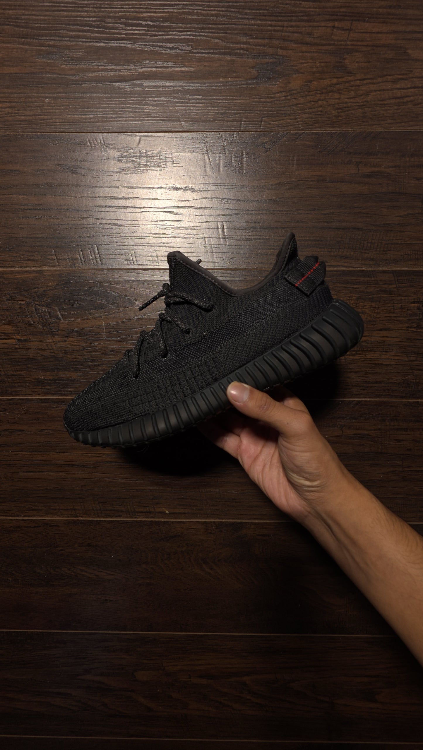 adidas Yeezy Boost 350 V2 Black (Non-Reflective) [USED] - 6.5 Y