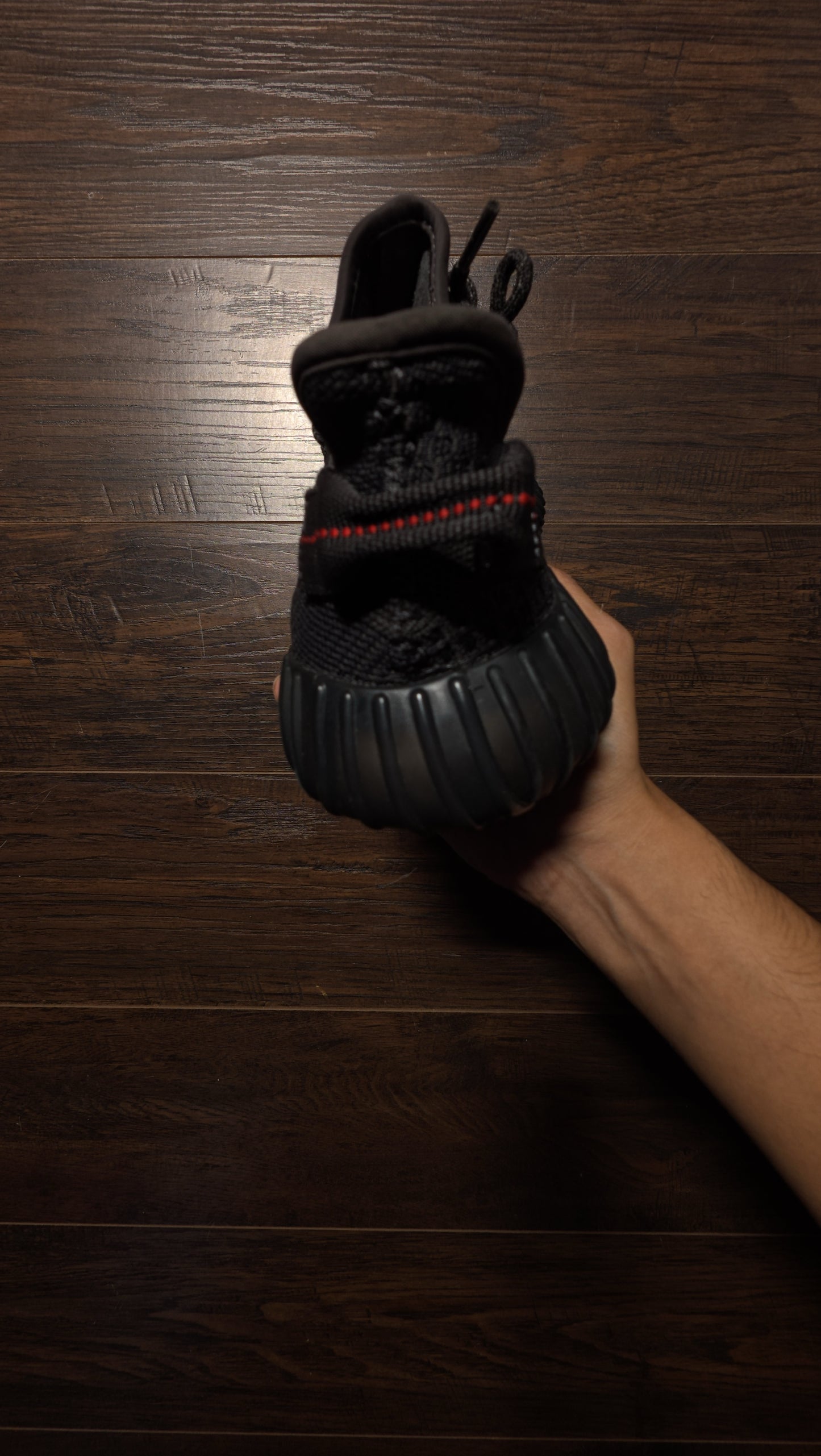 adidas Yeezy Boost 350 V2 Black (Non-Reflective) [USED] - 6.5 Y