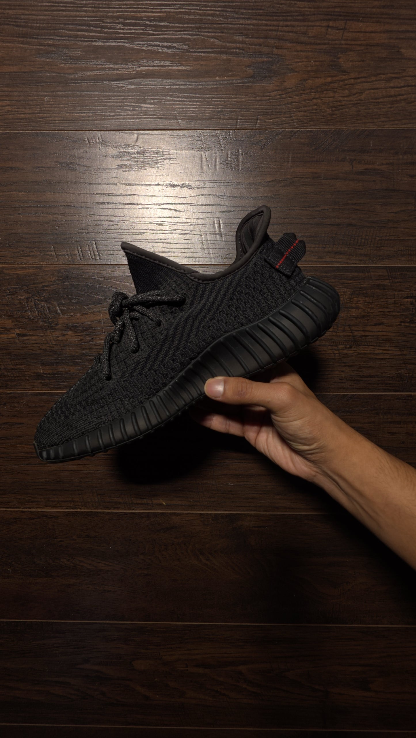 adidas Yeezy Boost 350 V2 Black (Non-Reflective) [USED] - 6.5 Y