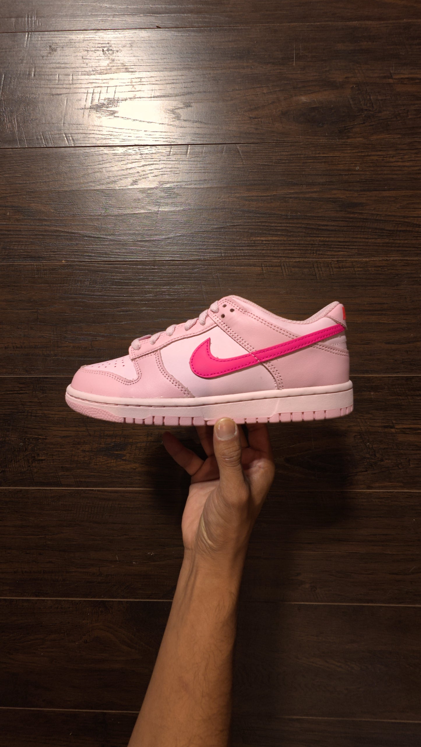 Nike Dunk Low Triple Pink (GS) [NEW] -  5Y