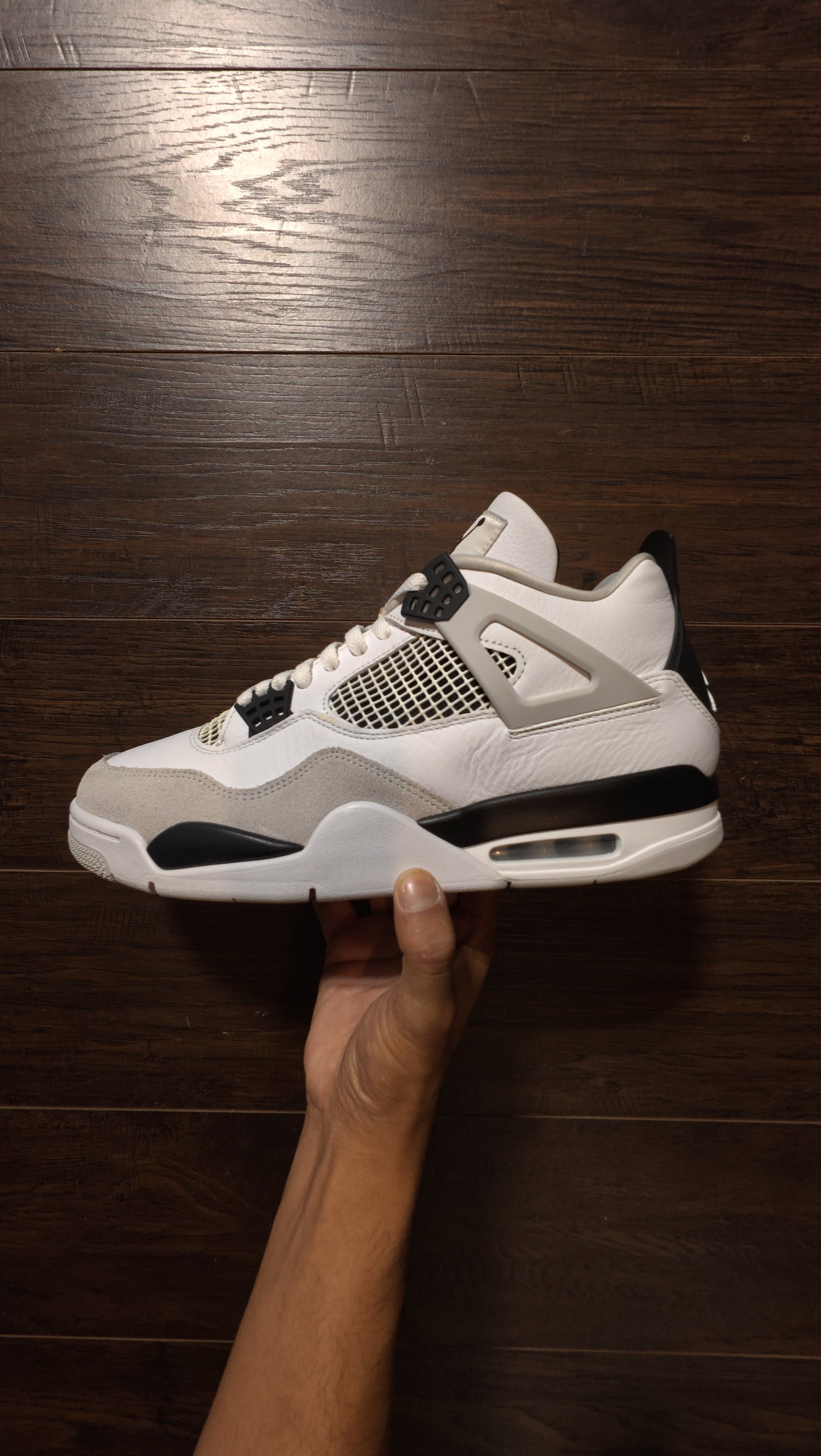 Jordan 4 Retro Military Black [USED] - 12 M