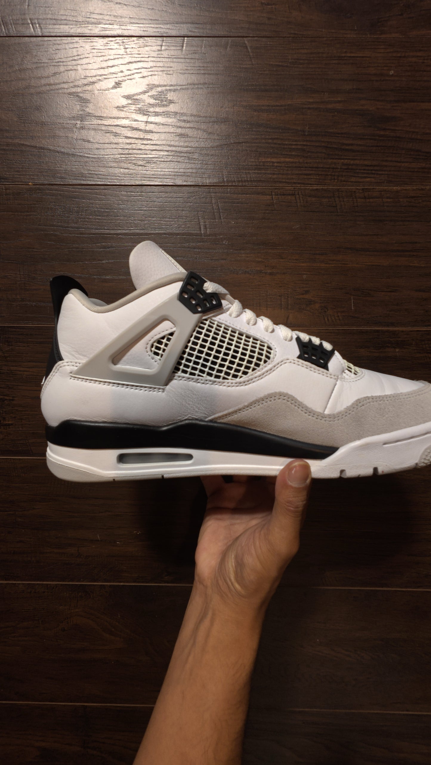 Jordan 4 Retro Military Black [USED] - 12 M