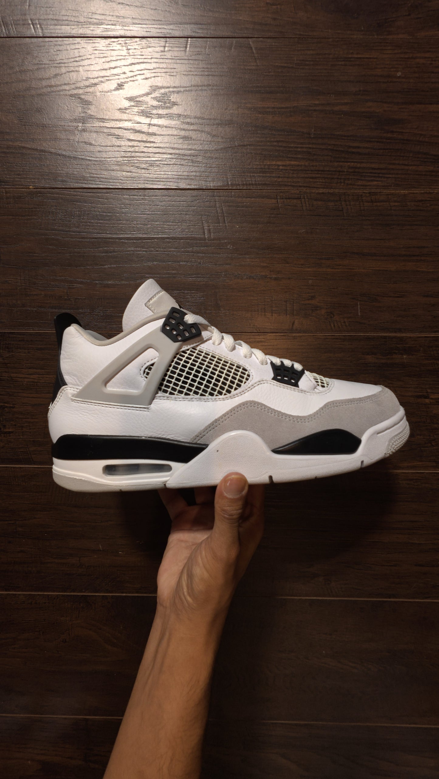 Jordan 4 Retro Military Black [USED] - 12 M