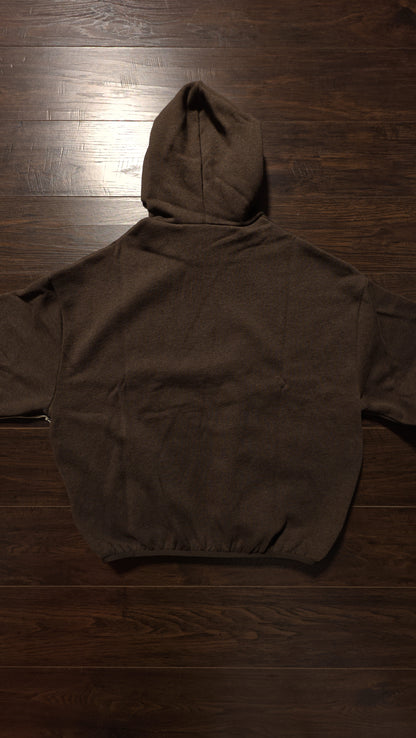Fear of God Essentials Core Collection Hoodie Heather Wood [NEW] - XS/S