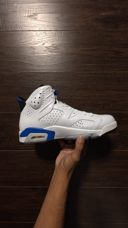 Jordan 6 Retro Sport Blue (2014) [NEW] - 9.5 M