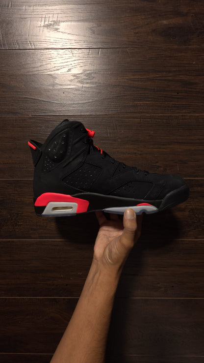 Jordan 6 Retro Infrared Black (2014) [NEW] - 9.5 M