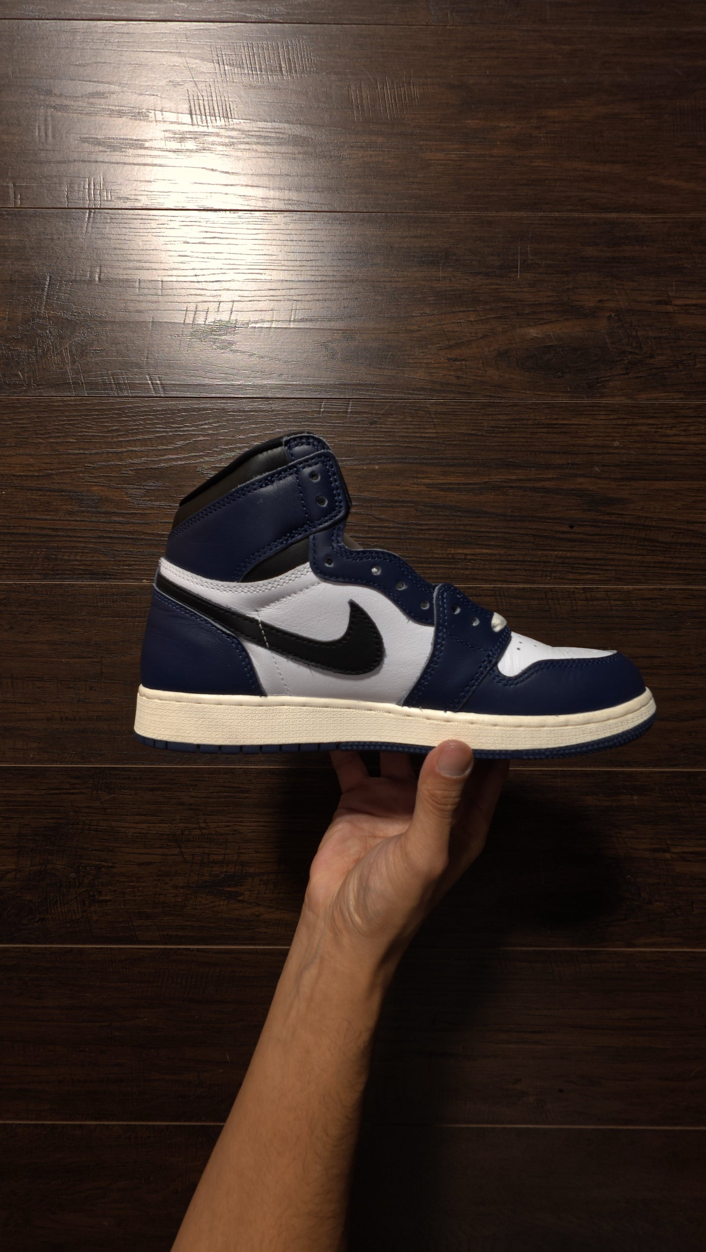 Jordan 1 Retro High OG Midnight Navy (GS) [USED] - 7Y