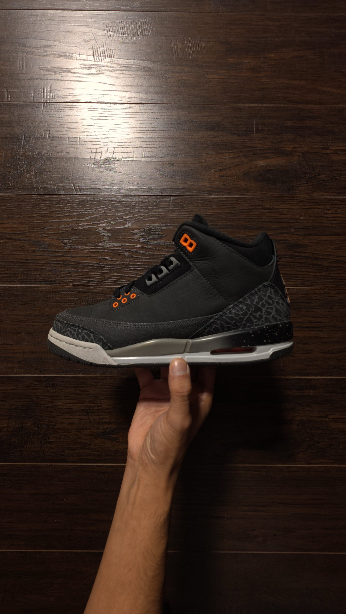 Jordan 3 Retro Fear Pack (2023) (GS) [USED] - 7Y