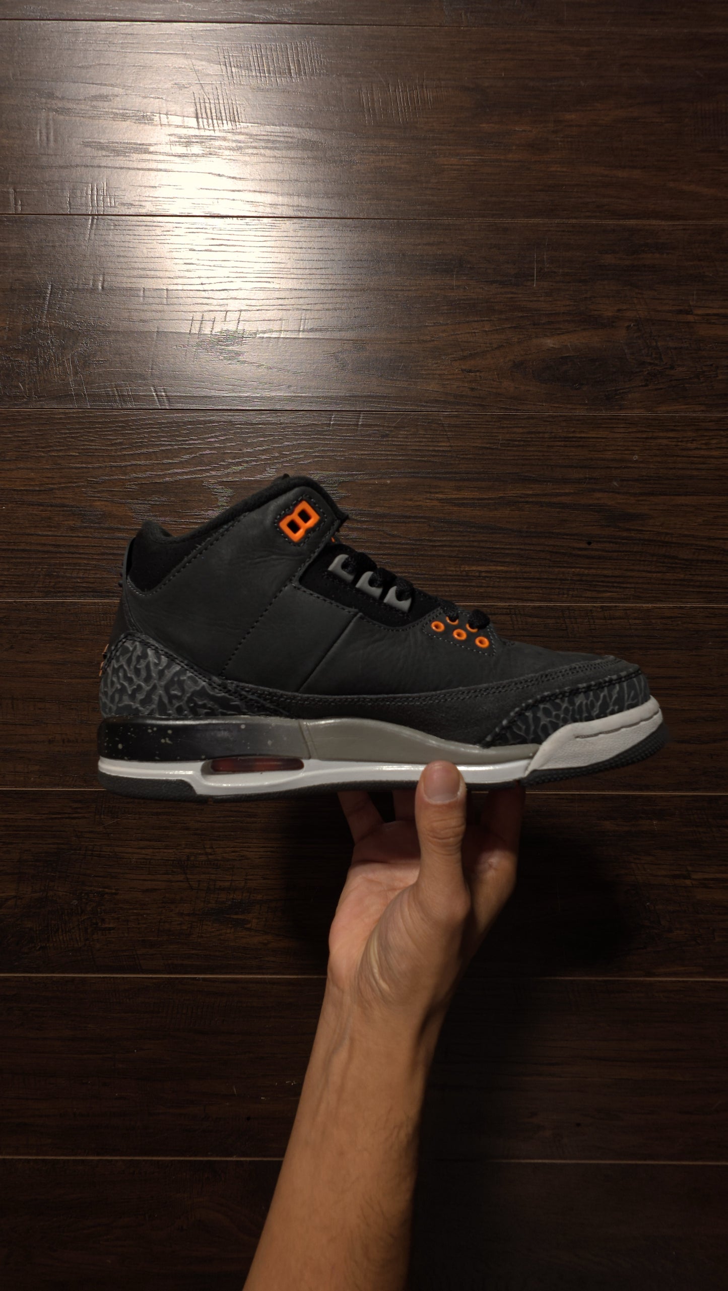 Jordan 3 Retro Fear Pack (2023) (GS) [USED] - 7Y