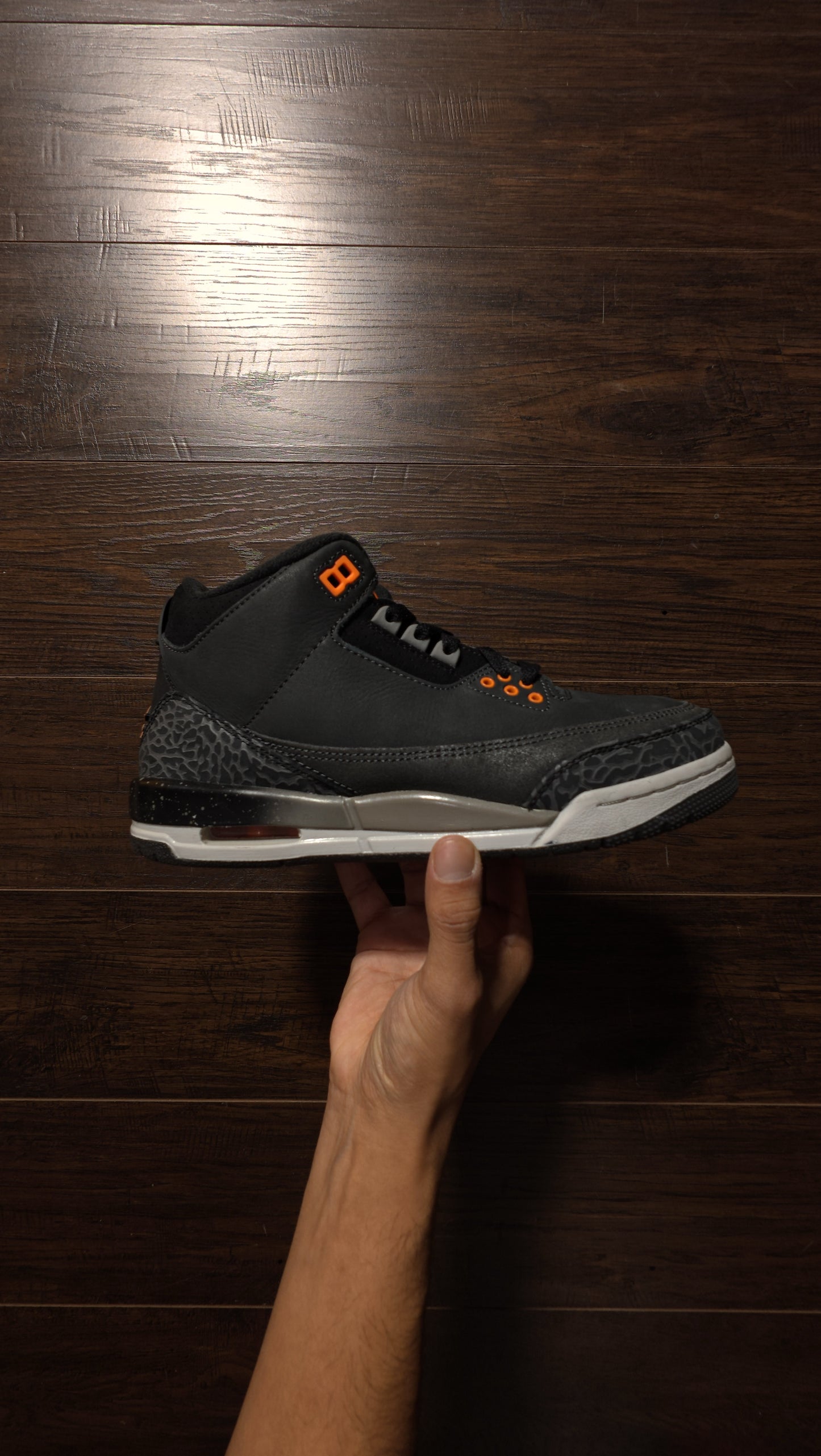 Jordan 3 Retro Fear Pack (2023) (GS) [USED] - 7Y
