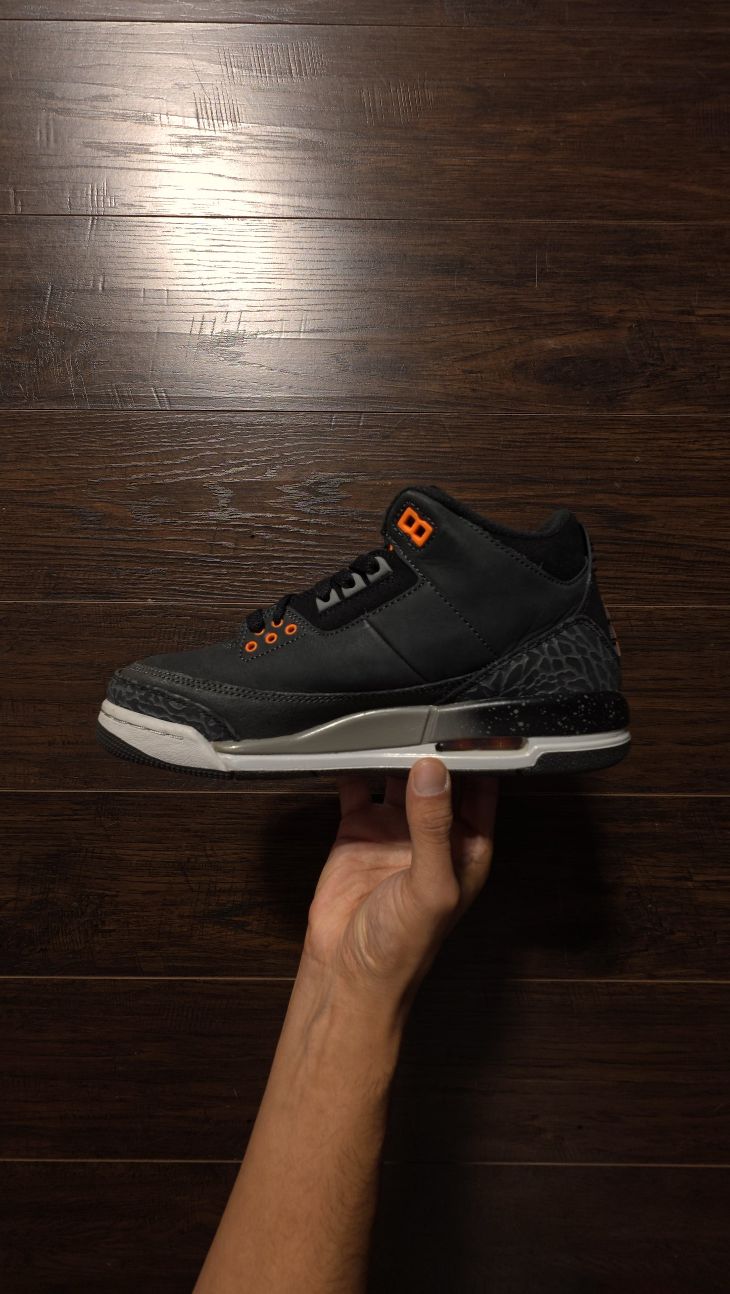 Jordan 3 Retro Fear Pack (2023) (GS) [USED] - 7Y
