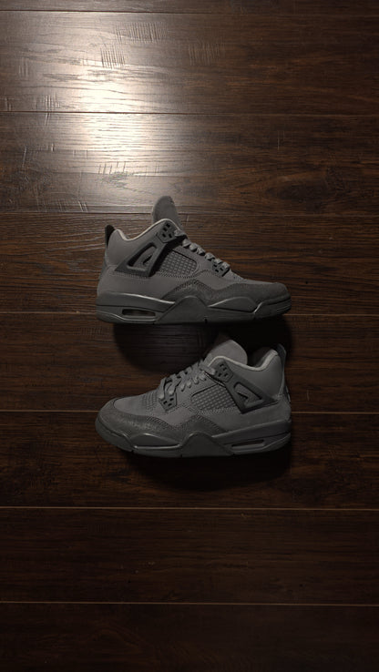 Jordan 4 Retro SE Paris Olympics Wet Cement (GS) [USED] - 7Y