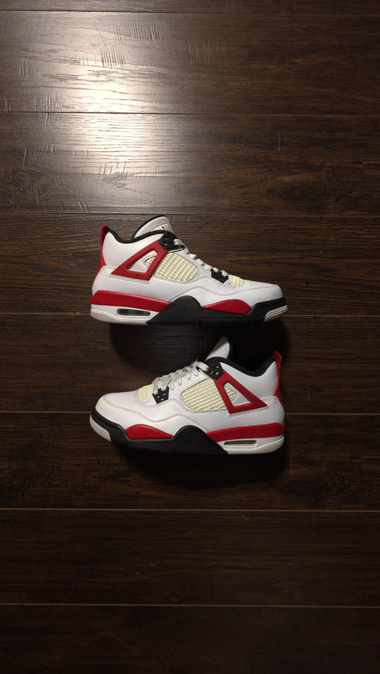 Jordan 4 Retro Red Cement (GS) [USED] - 7Y