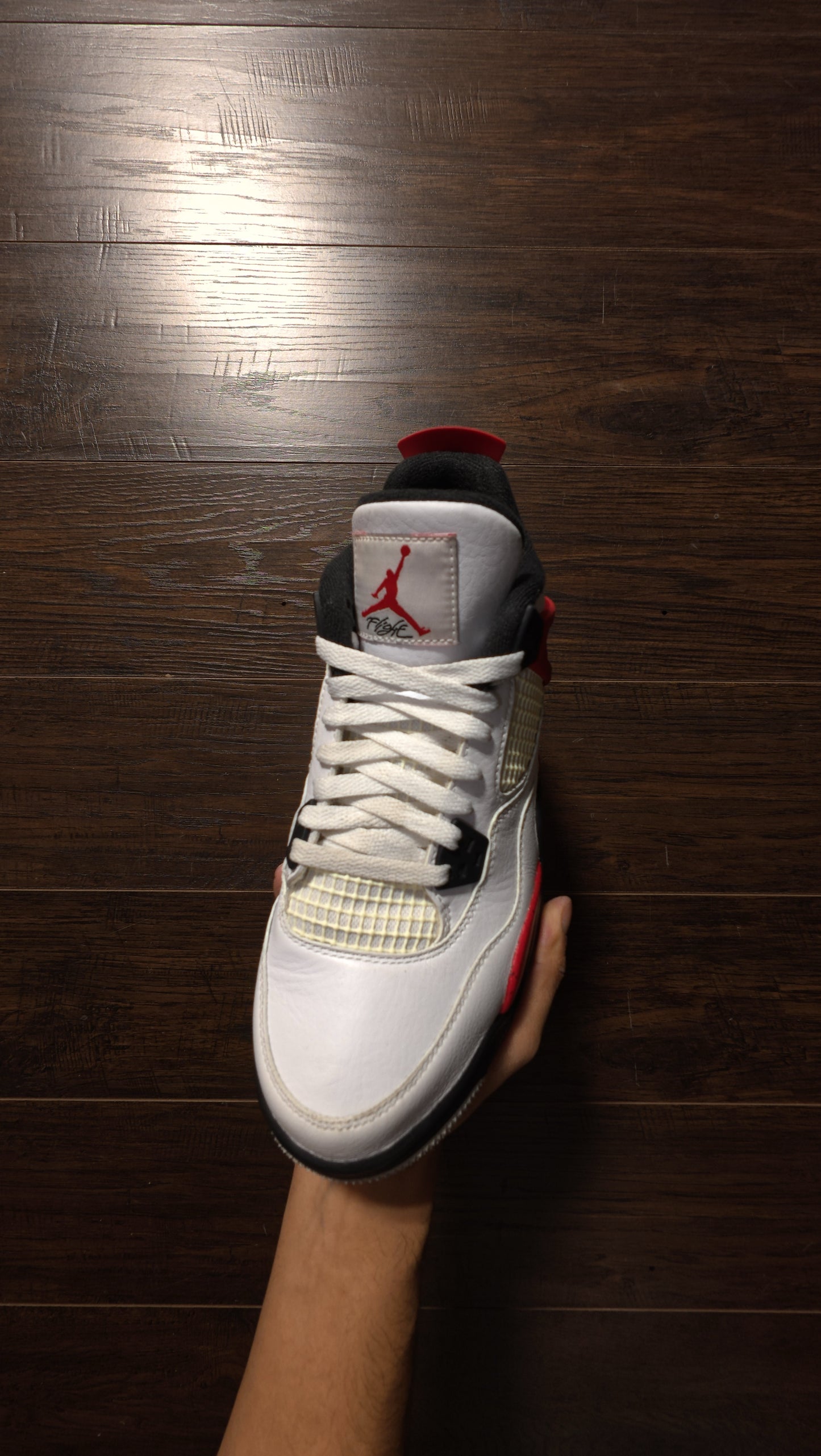Jordan 4 Retro Red Cement (GS) [USED] - 7Y