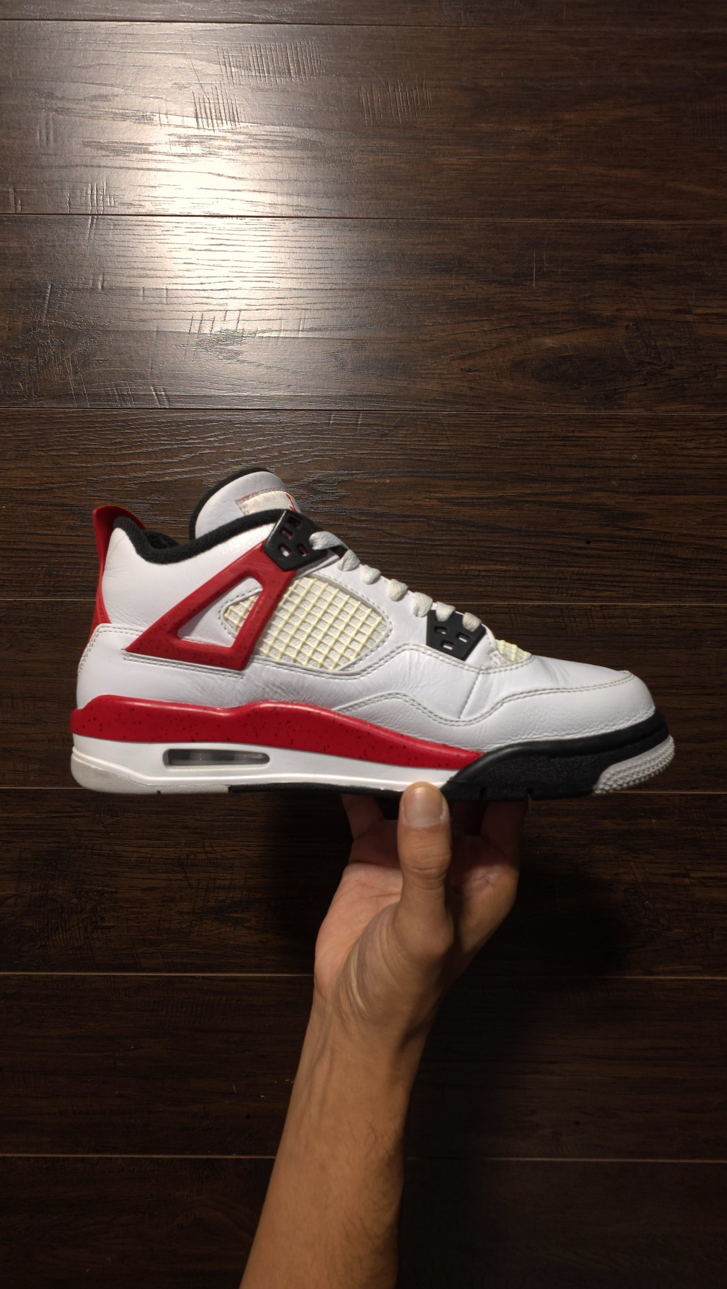 Jordan 4 Retro Red Cement (GS) [USED] - 7Y