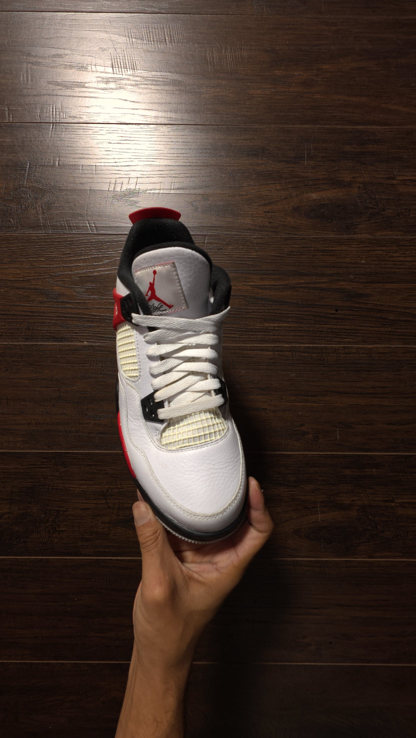 Jordan 4 Retro Red Cement (GS) [USED] - 7Y