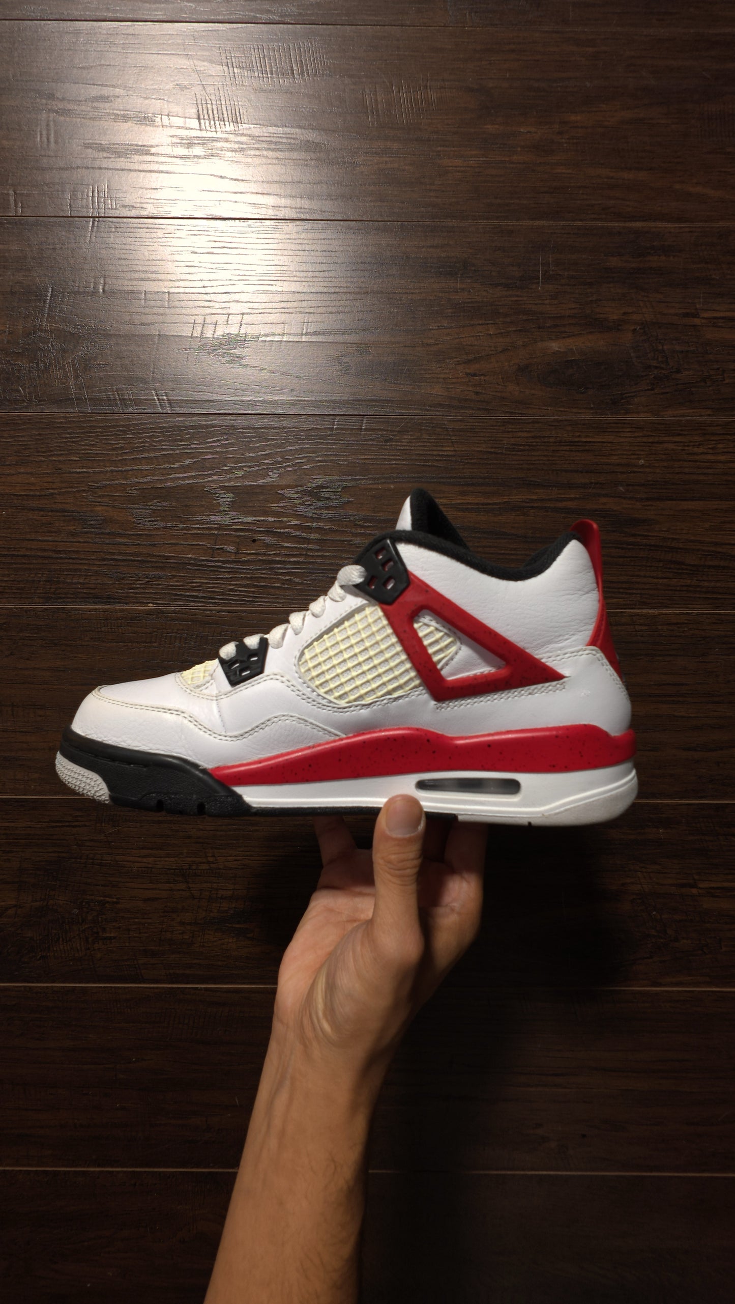 Jordan 4 Retro Red Cement (GS) [USED] - 7Y