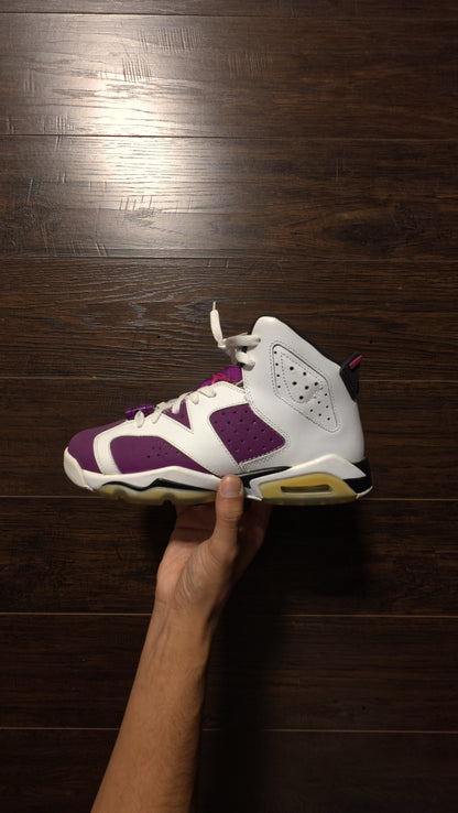 Jordan 6 Retro Grape (GS) [USED] - 7Y