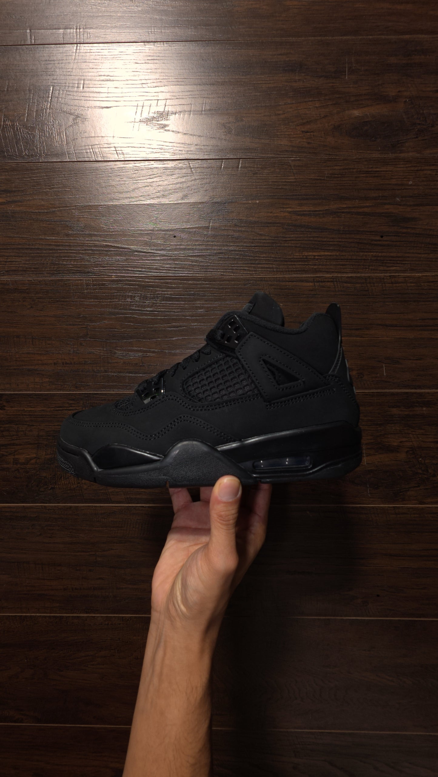 Jordan 4 Retro Black Cat (2025) (GS) [NEW]