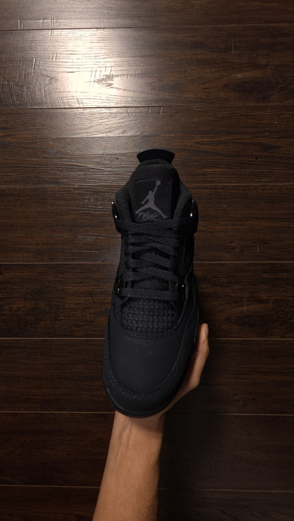 Jordan 4 Retro Black Cat (2025) (GS) [NEW]
