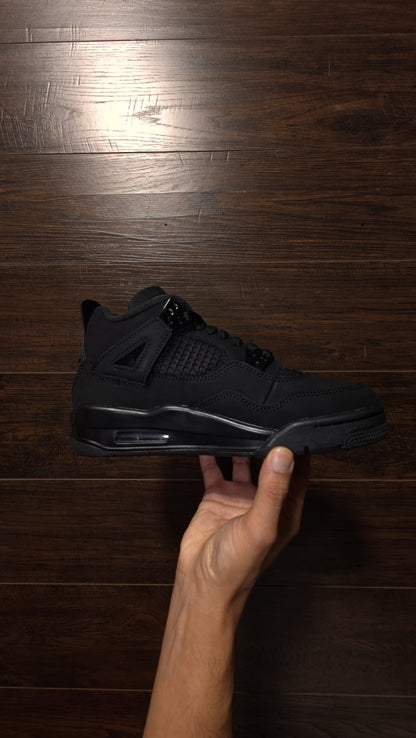 Jordan 4 Retro Black Cat (2025) (GS) [NEW]