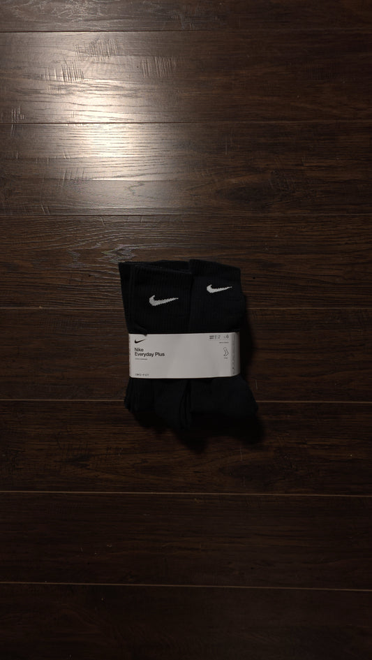 Nike Everyday Plus Cushioned Crew Training Socks (6-Pack) [NEW] - Large
