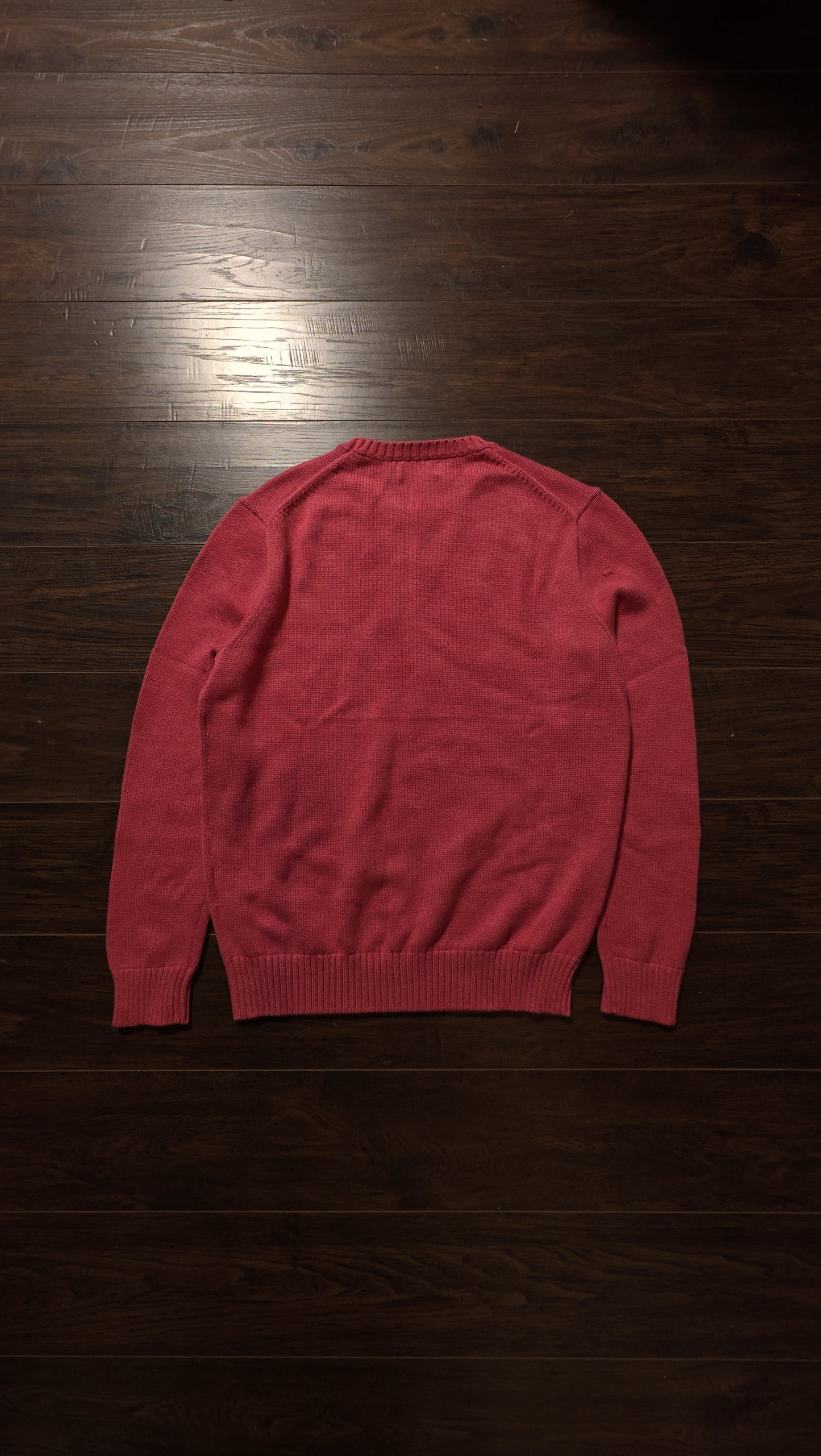 Polo Ralph Lauren Men's Cotton Crewneck Sweater Red Sky Heather [NEW] - M