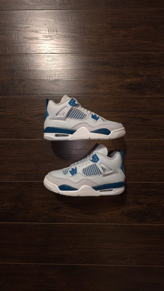 Jordan 4 Retro Military Blue (2024) (GS) [NEW] - 6Y