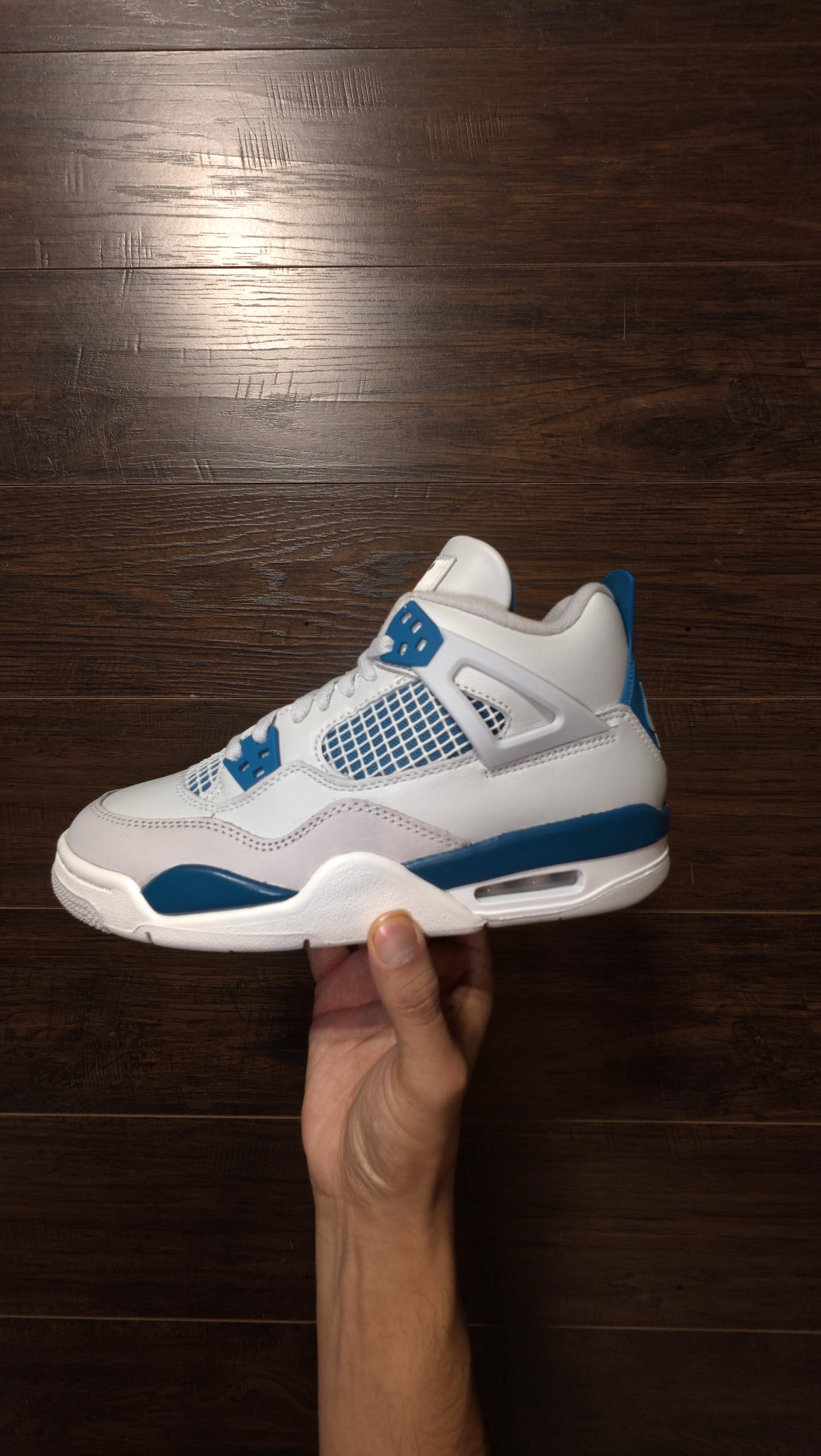Jordan 4 Retro Military Blue (2024) (GS) [NEW] - 6Y
