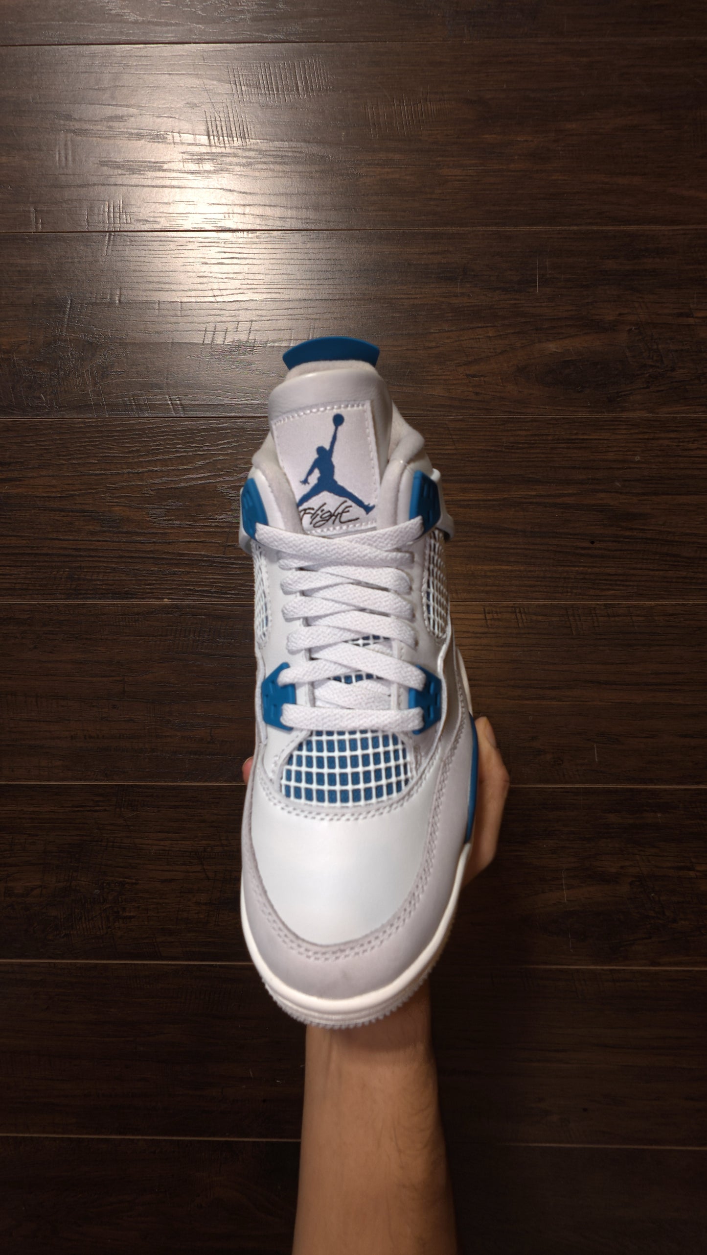 Jordan 4 Retro Military Blue (2024) (GS) [NEW] - 6Y