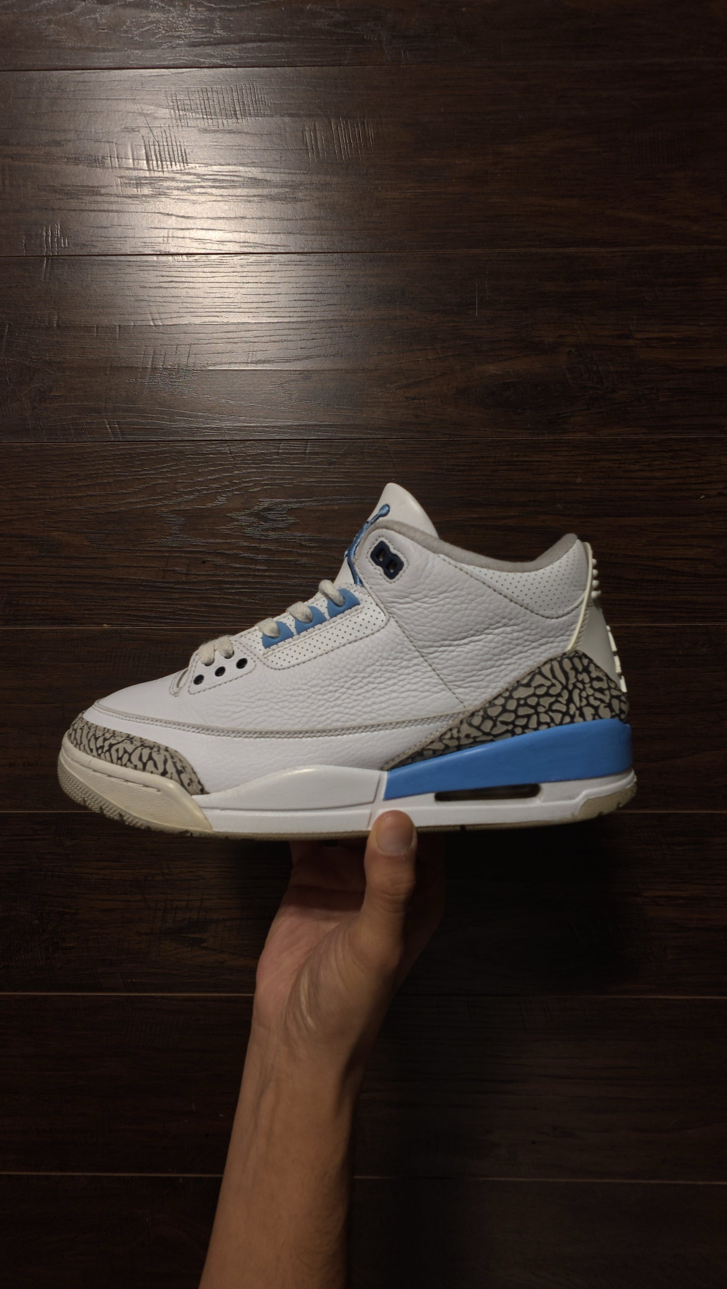 Jordan 3 Retro UNC (2020) [USED] - 10 M