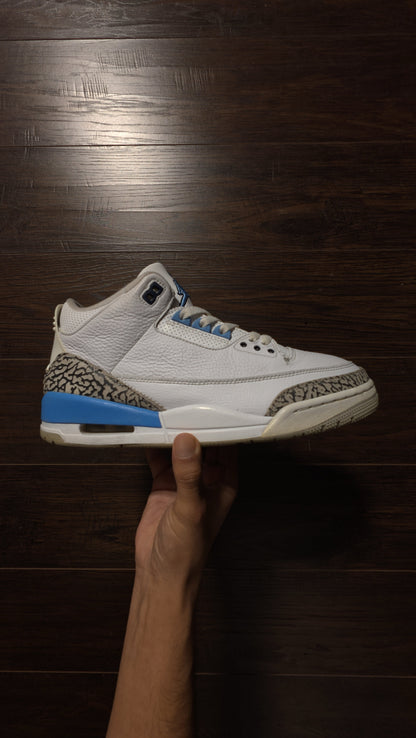 Jordan 3 Retro UNC (2020) [USED] - 10 M