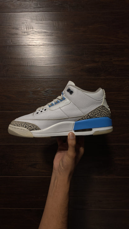 Jordan 3 Retro UNC (2020) [USED] - 10 M