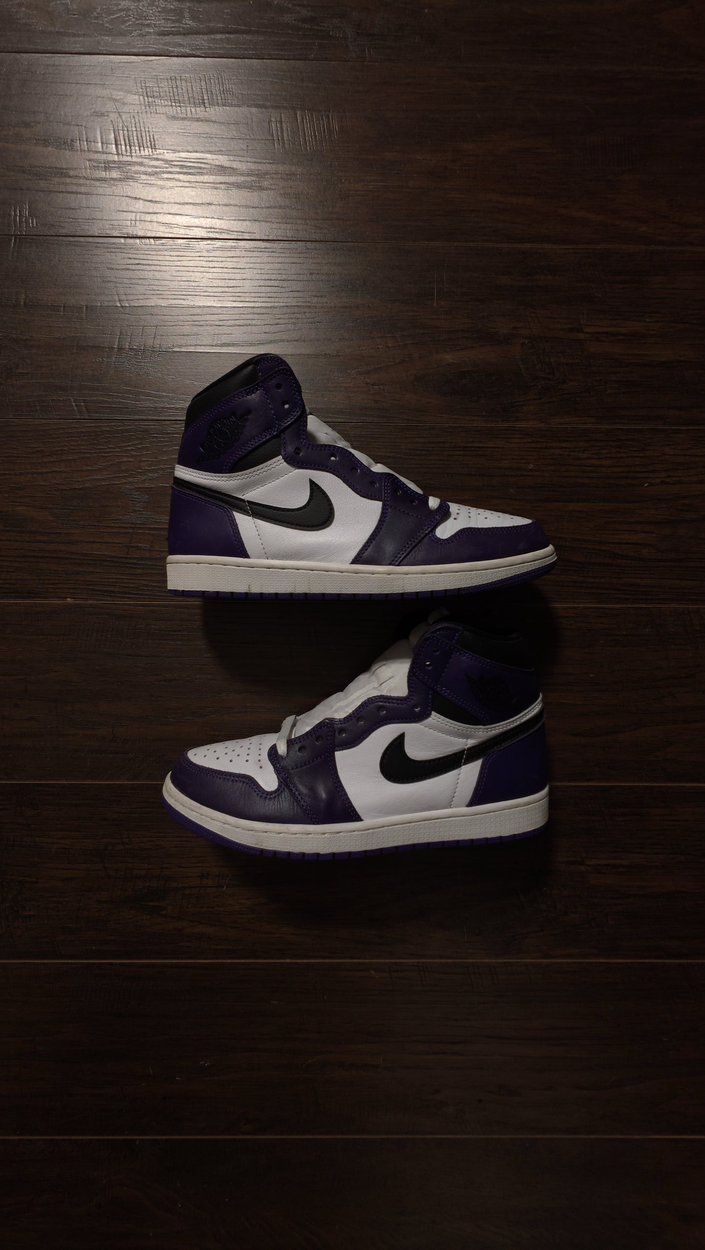 Jordan 1 Retro High Court Purple White [USED] - 10 M