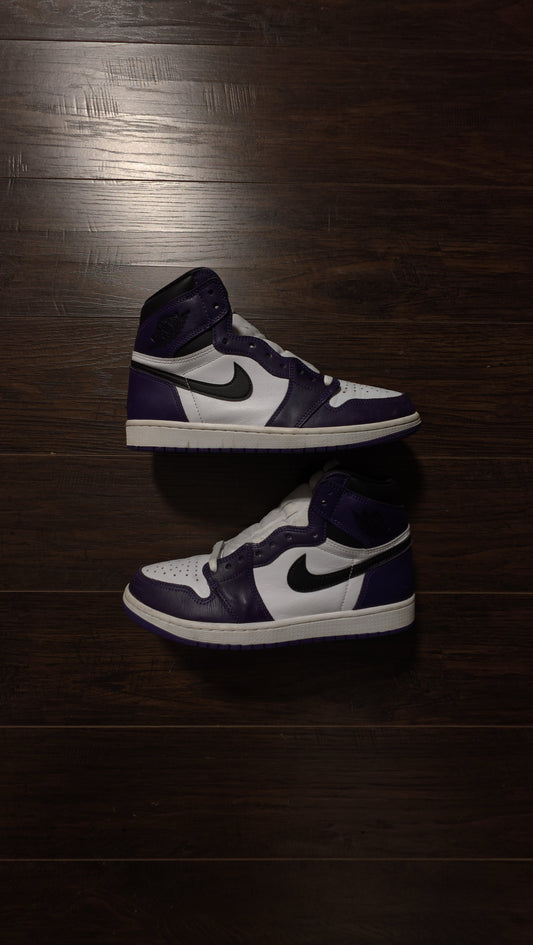 Jordan 1 Retro High Court Purple White [USED] - 10 M