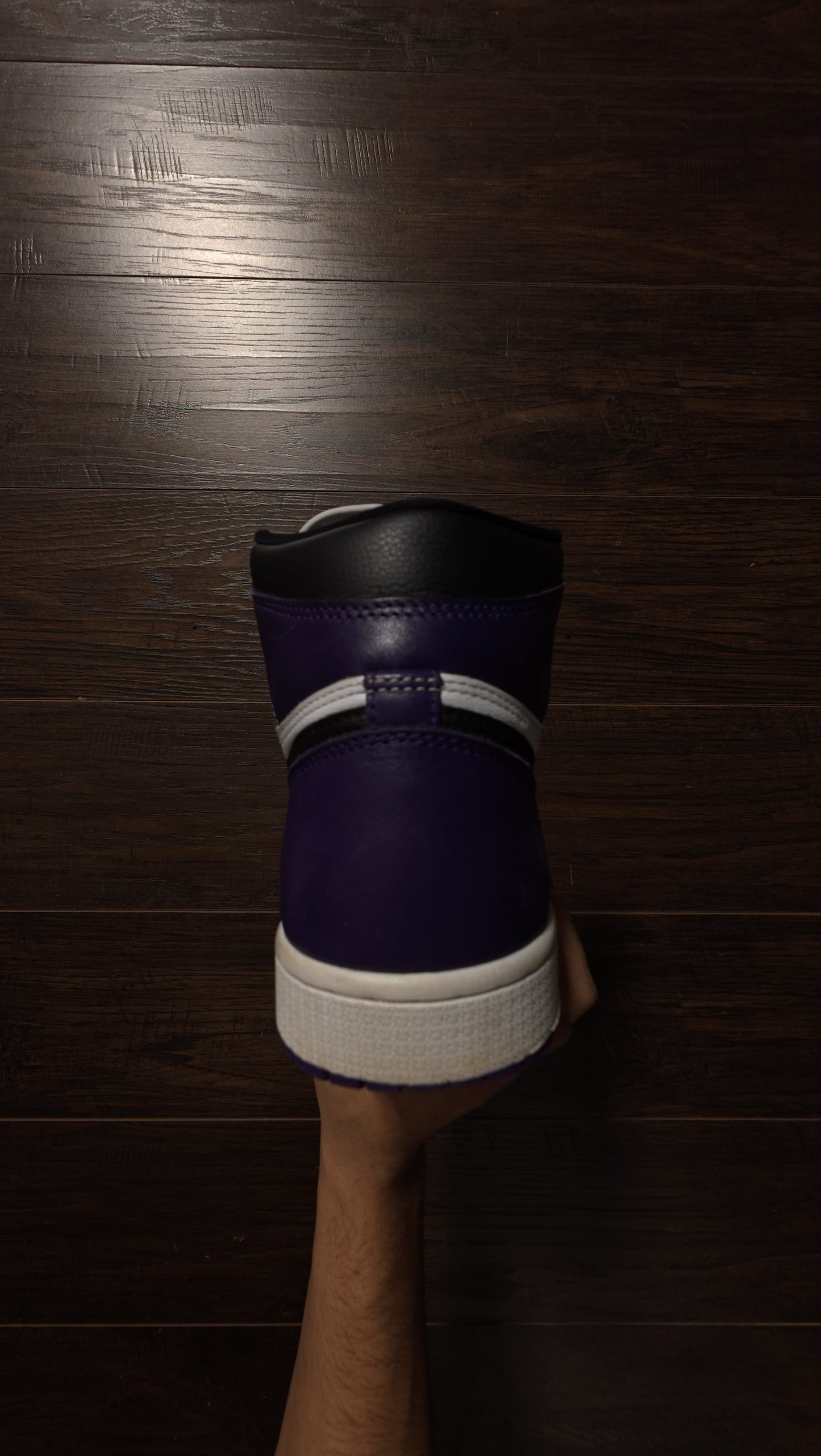 Jordan 1 Retro High Court Purple White [USED] - 10 M