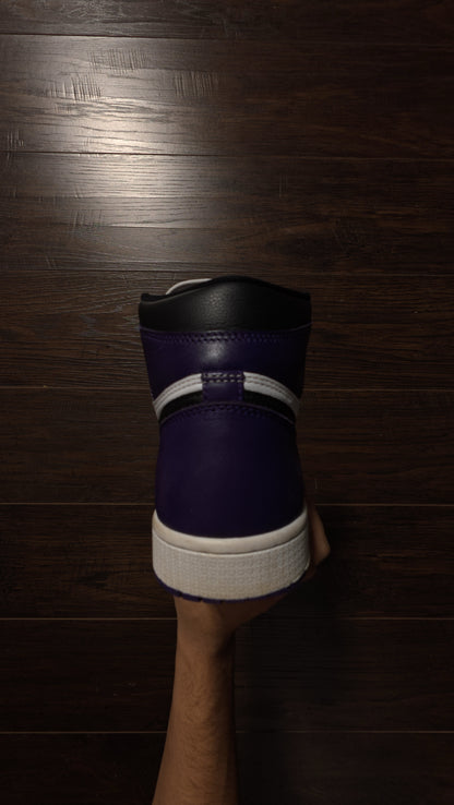 Jordan 1 Retro High Court Purple White [USED] - 10 M